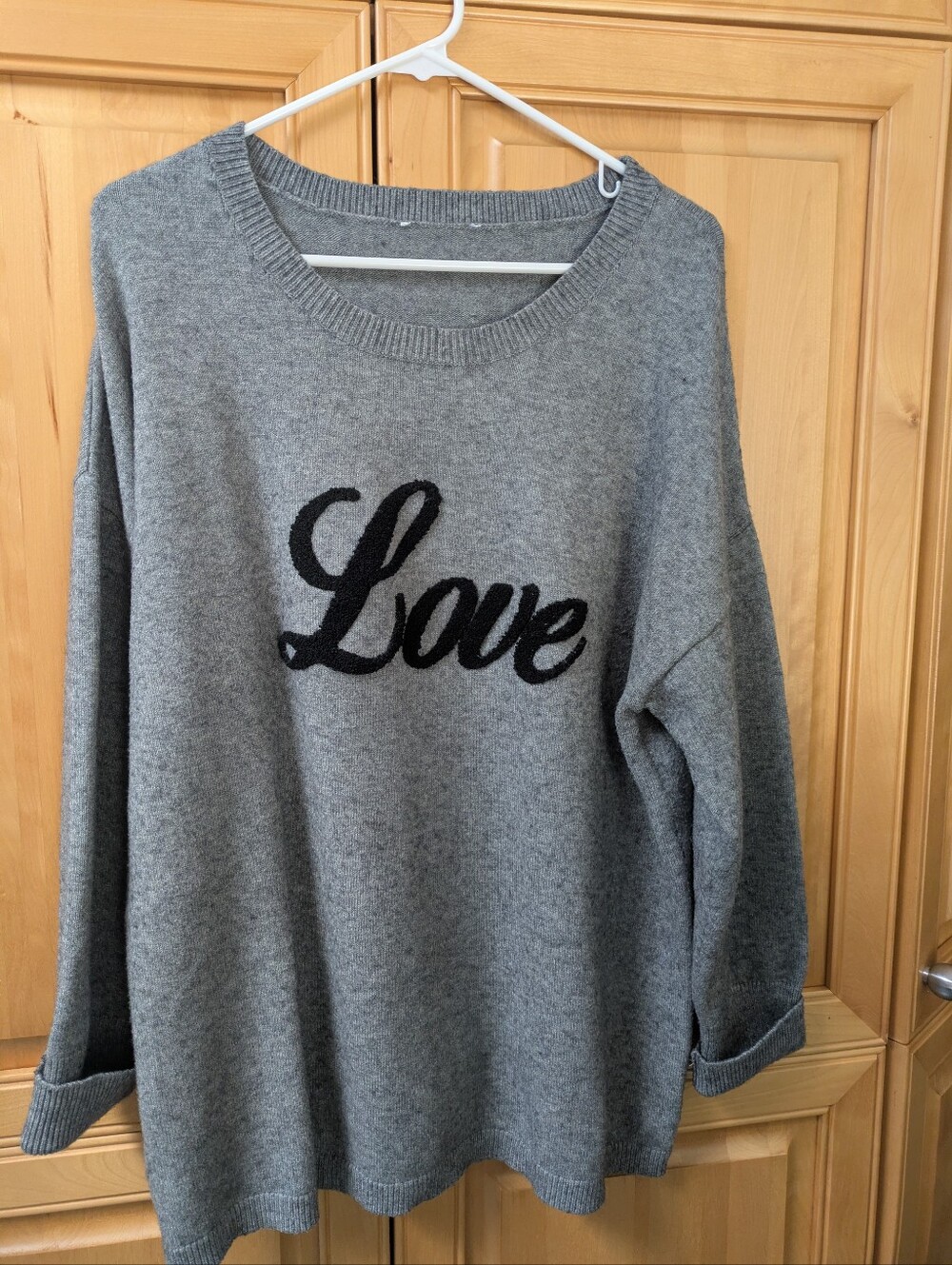 Gray Sweater XL